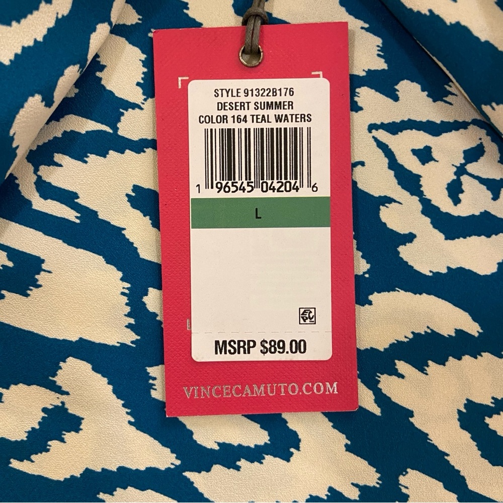 NWT- Vince Camuto long sleeve top - Picture 3 of 6